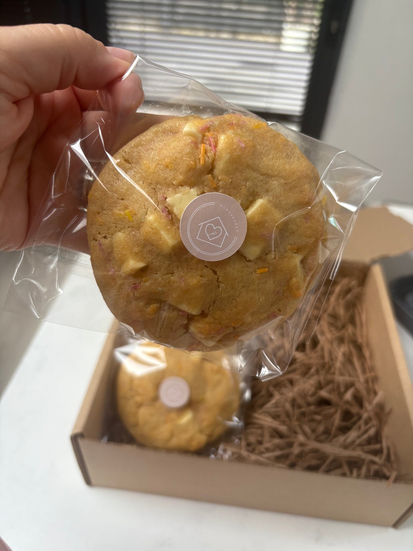 White Choc Chunk Cookie