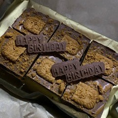 Dairy Milk and Biscoff Slices