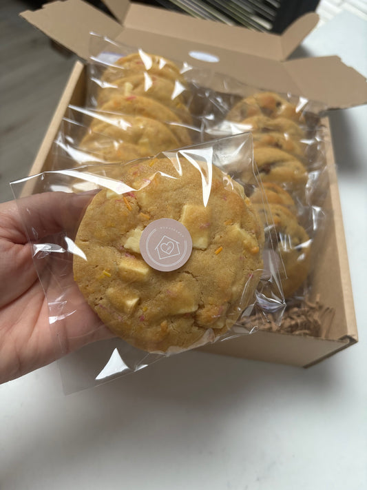 White Choc Chunk Cookie