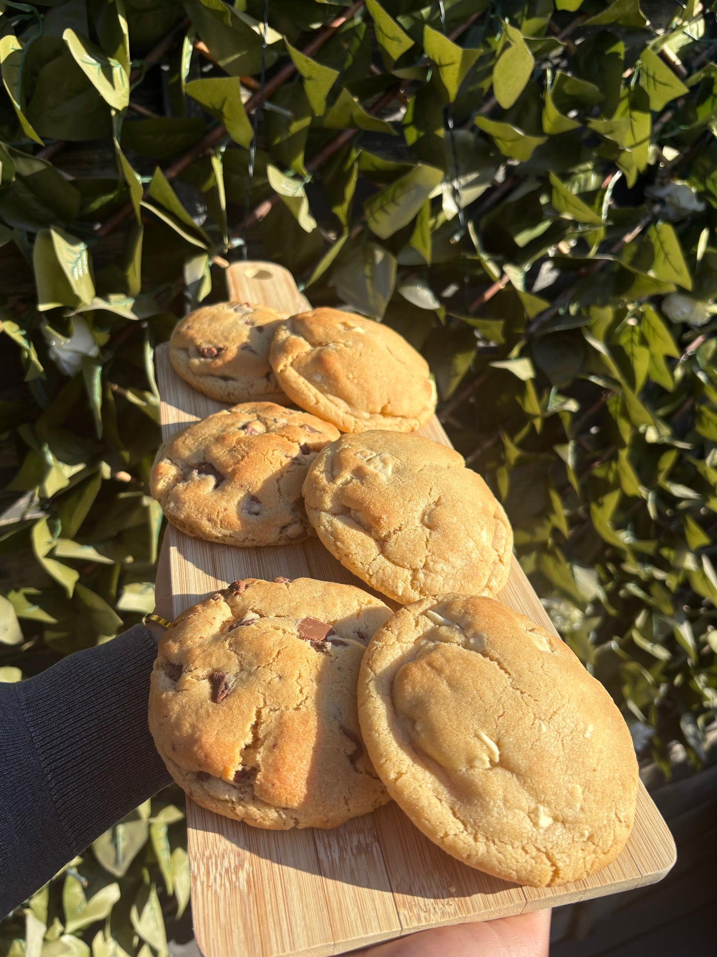 Mixed Milk & White Choc Chunk Cookie