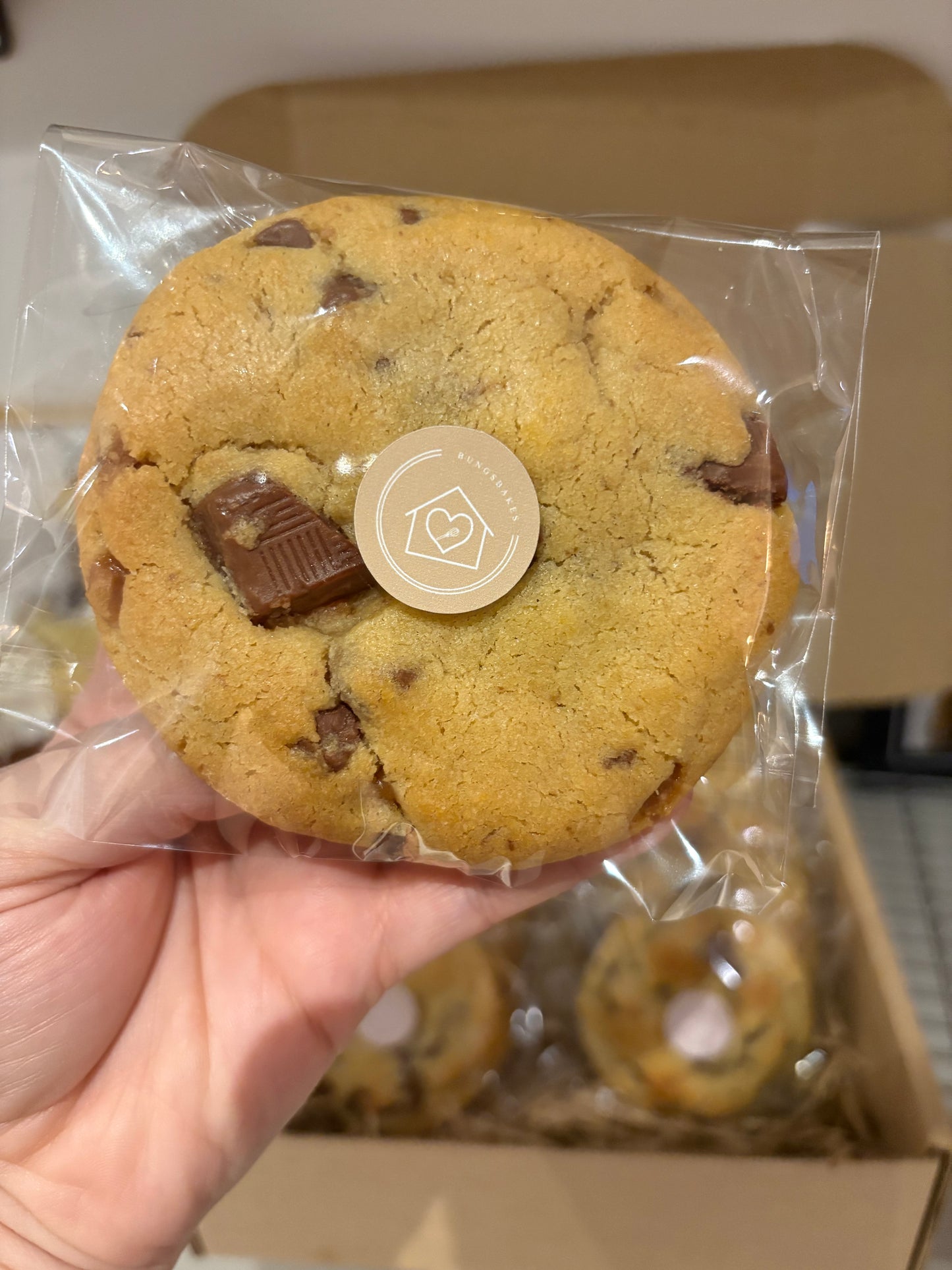 Milk Choc Chunk Cookie