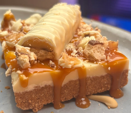White Twix Slices
