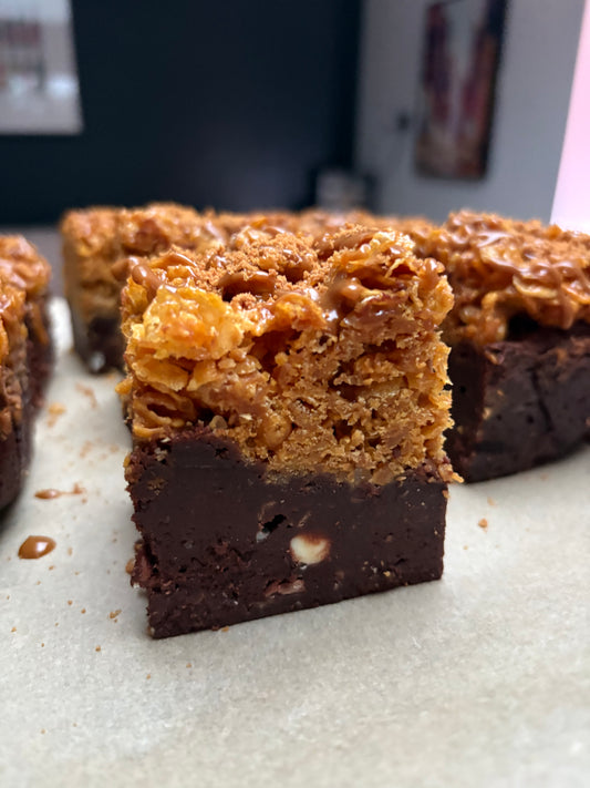 Biscoff Cornflake Brownies