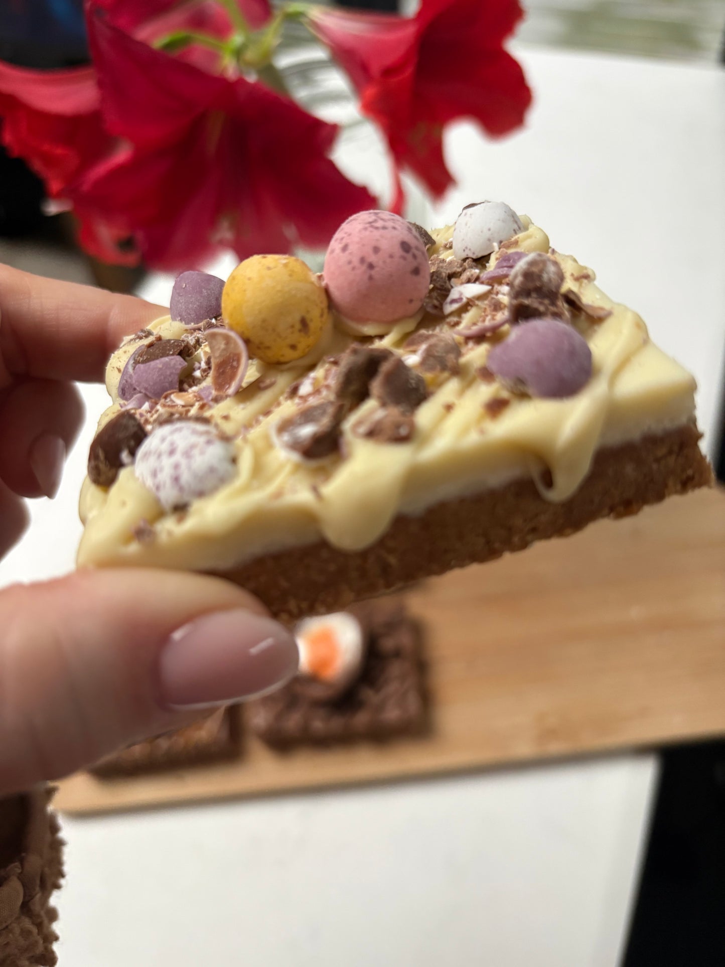 Mini Eggs & Milkybar Slice
