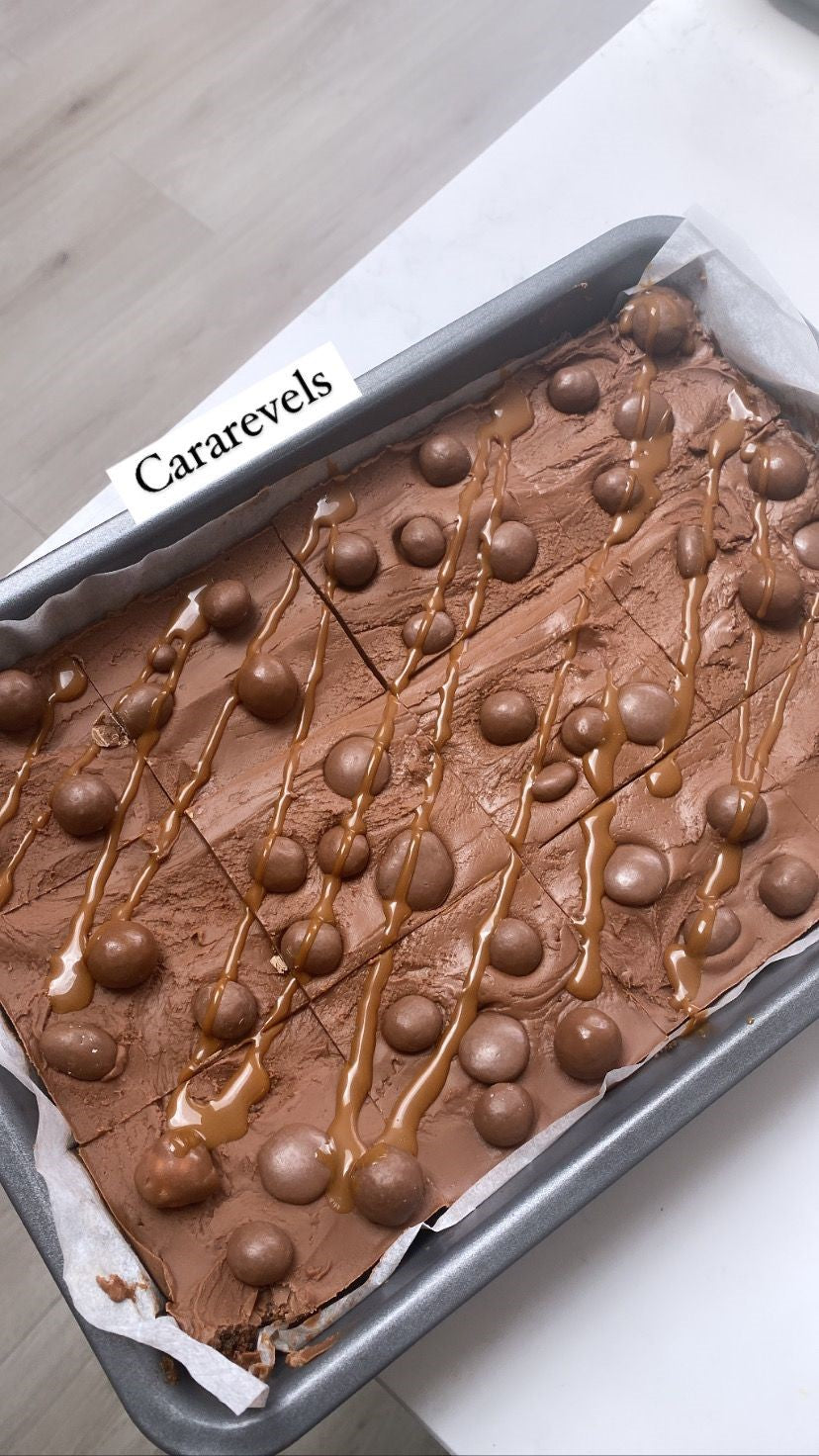 Caramel Revels Slice