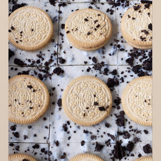 White Oreo Slices