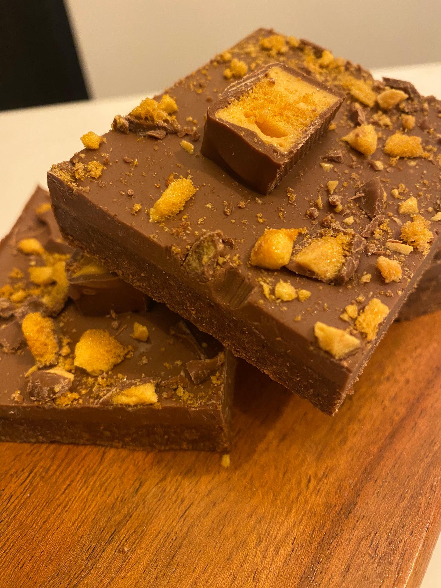 Crunchie Slice