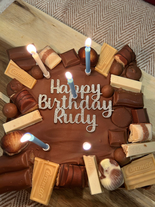 Happy Birthday Chocolate Slab
